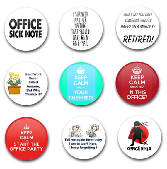 BUTTON BADGES