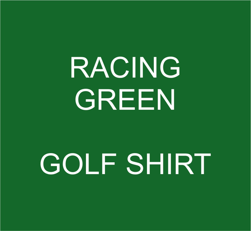 RACING GREEN PREMIUM GOLF SHIRT