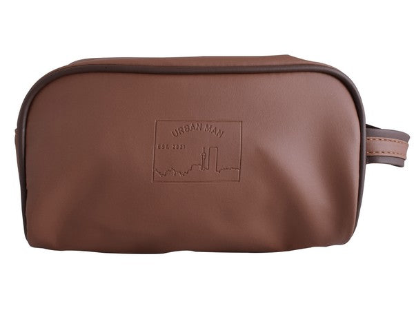 Urban Man Chestnut Toiletry Bag